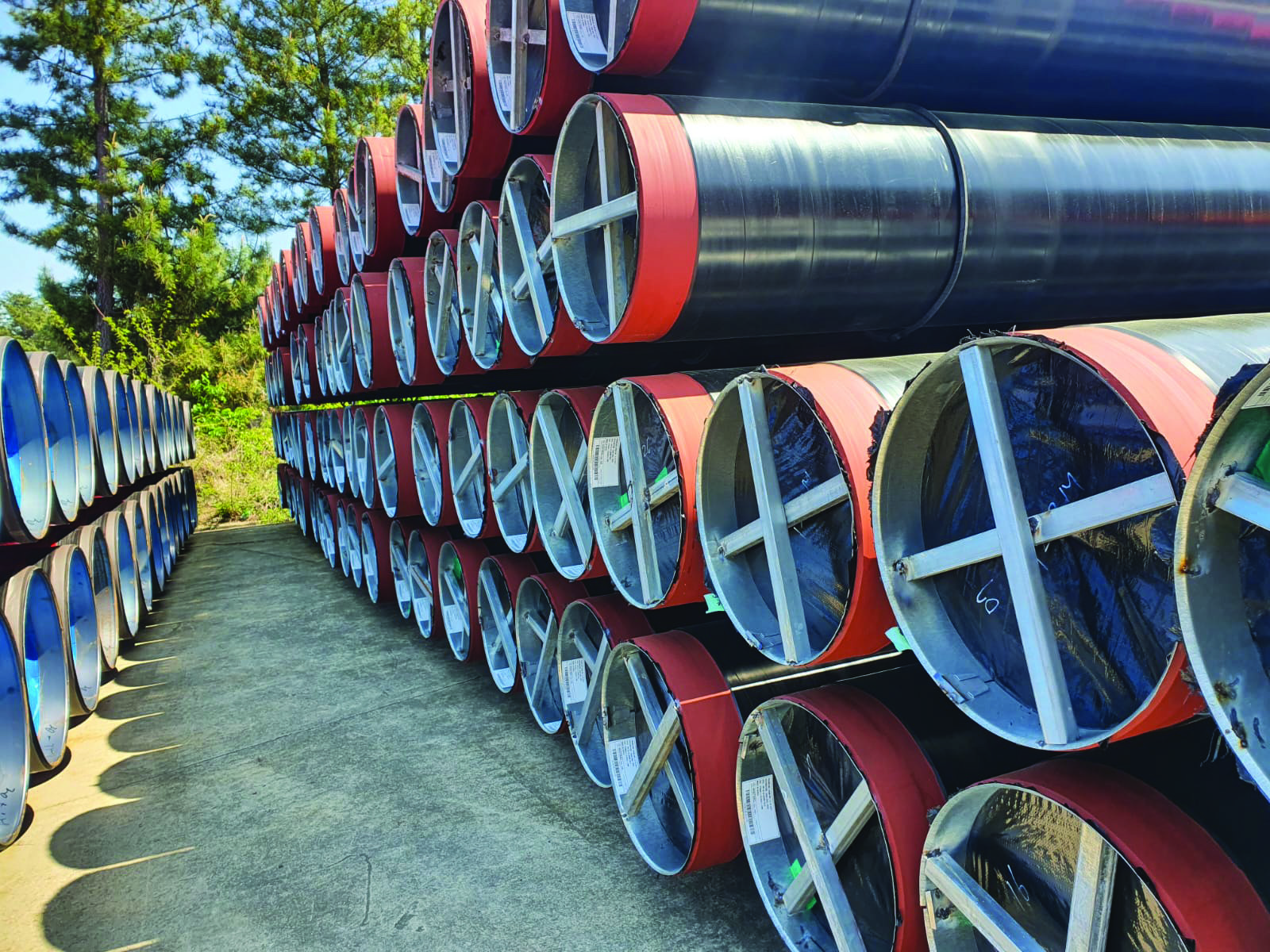 Industrial piping project